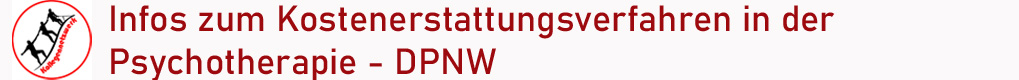 Kostenerstattung in der Psychotherapie - Homepage
